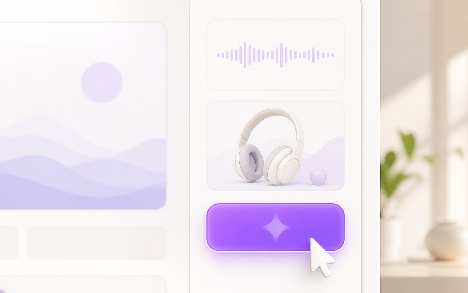 오른쪽 스튜디오 패널에서 오디오 요약 생성 버튼을 누르는 모습